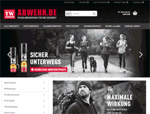 Tablet Screenshot of abwehr.de
